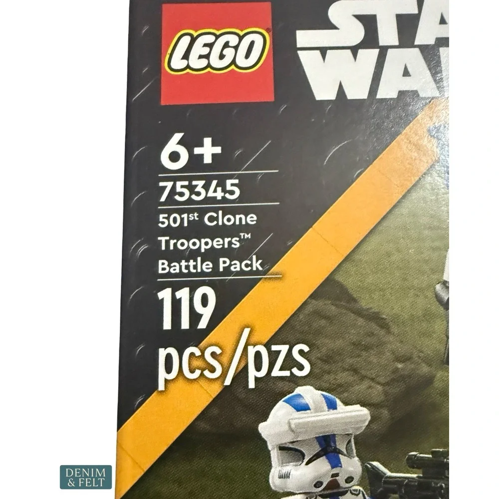 NEW LEGO Star Wars 501st Clone Troopers Battle Pack 75345 Sealed Building Set